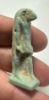 Picture of ANCIENT EGYPT.  BEAUTIFUL COLOR. GRECO - ROMAN - FAIENCE THOTH AMULET . 300 B.C - 100 A.D