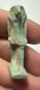 Picture of ANCIENT EGYPT.  BEAUTIFUL COLOR. GRECO - ROMAN - FAIENCE THOTH AMULET . 300 B.C - 100 A.D