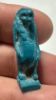 Picture of ANCIENT EGYPT.  BEAUTIFUL COLOR. GRECO - ROMAN - FAIENCE TAWERET AMULET . 300 B.C - 100 A.D