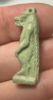 Picture of ANCIENT EGYPT.  BEAUTIFUL COLOR. GRECO - ROMAN - FAIENCE TAWERET AMULET . 300 B.C - 100 A.D