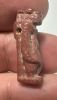 Picture of ANCIENT EGYPT.  BEAUTIFUL COLOR. GRECO - ROMAN - FAIENCE TAWERET AMULET . 300 B.C - 100 A.D