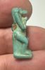 Picture of ANCIENT EGYPT.  BEAUTIFUL COLOR. GRECO - ROMAN - FAIENCE MONKEY AMULET . 300 B.C - 100 A.D