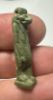 Picture of ANCIENT EGYPT.  BEAUTIFUL COLOR. GRECO - ROMAN - FAIENCE TAWERET AMULET . 300 B.C - 100 A.D