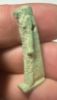 Picture of ANCIENT EGYPT.  BEAUTIFUL COLOR. GRECO - ROMAN - FAIENCE  AMULET . 300 B.C - 100 A.D