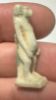 Picture of ANCIENT EGYPT.  BEAUTIFUL COLOR. GRECO - ROMAN - FAIENCE MONKEY AMULET . 300 B.C - 100 A.D