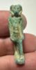 Picture of ANCIENT EGYPT.  BEAUTIFUL COLOR. GRECO - ROMAN - FAIENCE KHNUM AMULET . 300 B.C - 100 A.D