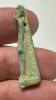 Picture of ANCIENT EGYPT.  BEAUTIFUL COLOR. GRECO - ROMAN - FAIENCE KHNUM AMULET . 300 B.C - 100 A.D
