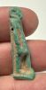 Picture of ANCIENT EGYPT.  BEAUTIFUL COLOR. GRECO - ROMAN - FAIENCE KHNUM AMULET . 300 B.C - 100 A.D