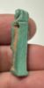 Picture of ANCIENT EGYPT.  BEAUTIFUL COLOR. GRECO - ROMAN - FAIENCE KHNUM AMULET . 300 B.C - 100 A.D