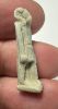 Picture of ANCIENT EGYPT.  BEAUTIFUL COLOR. GRECO - ROMAN - FAIENCE KHNUM AMULET . 300 B.C - 100 A.D