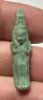 Picture of ANCIENT EGYPT.  BEAUTIFUL COLOR. GRECO - ROMAN - FAIENCE ISIS NURSING HORUS AMULET . 300 B.C - 100 A.D