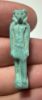 Picture of ANCIENT EGYPT.  BEAUTIFUL COLOR. GRECO - ROMAN - FAIENCE KHNUM AMULET . 300 B.C - 100 A.D