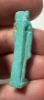 Picture of ANCIENT EGYPT.  BEAUTIFUL COLOR. GRECO - ROMAN - FAIENCE KHNUM AMULET . 300 B.C - 100 A.D