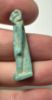 Picture of ANCIENT EGYPT.  BEAUTIFUL COLOR. GRECO - ROMAN - FAIENCE KHNUM AMULET . 300 B.C - 100 A.D