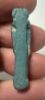 Picture of ANCIENT EGYPT.  BEAUTIFUL COLOR. GRECO - ROMAN - FAIENCE KHNUM AMULET . 300 B.C - 100 A.D