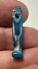 Picture of ANCIENT EGYPT.  BEAUTIFUL COLOR. GRECO - ROMAN - FAIENCE MONKEY AMULET . 300 B.C - 100 A.D