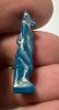 Picture of ANCIENT EGYPT.  BEAUTIFUL COLOR. GRECO - ROMAN - FAIENCE MONKEY AMULET . 300 B.C - 100 A.D