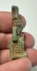 Picture of ANCIENT EGYPT.  BEAUTIFUL COLOR. GRECO - ROMAN - FAIENCE ISIS NURSING HORUS AMULET . 300 B.C - 100 A.D
