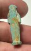 Picture of ANCIENT EGYPT.  BEAUTIFUL COLOR. GRECO - ROMAN - FAIENCE ISIS NURSING HORUS AMULET . 300 B.C - 100 A.D