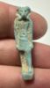 Picture of ANCIENT EGYPT.  BEAUTIFUL COLOR. GRECO - ROMAN - FAIENCE KHNUM AMULET . 300 B.C - 100 A.D