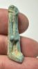 Picture of ANCIENT EGYPT.  BEAUTIFUL COLOR. GRECO - ROMAN - FAIENCE KHNUM AMULET . 300 B.C - 100 A.D