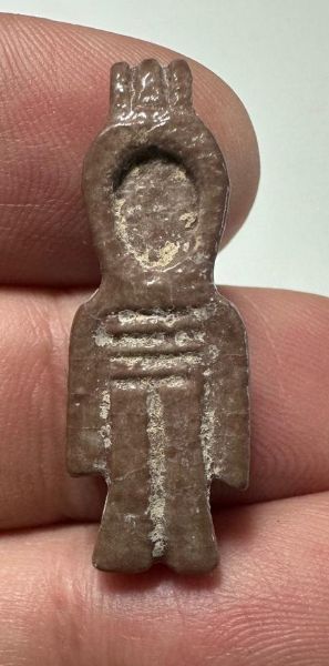 Picture of ANCIENT EGYPT.  BEAUTIFUL COLOR. GRECO - ROMAN - FAIENCE TYET AMULET . 300 B.C - 100 A.D