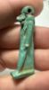 Picture of ANCIENT EGYPT.  BEAUTIFUL COLOR. GRECO - ROMAN - LARGE FAIENCE THOTH AMULET . 300 B.C - 100 A.D