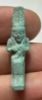 Picture of ANCIENT EGYPT.  BEAUTIFUL COLOR. GRECO - ROMAN - FAIENCE ISIS NURSING HORUS AMULET . 300 B.C - 100 A.D