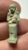 Picture of ANCIENT EGYPT.  BEAUTIFUL COLOR. GRECO - ROMAN - FAIENCE ISIS NURSING HORUS AMULET . 300 B.C - 100 A.D