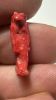 Picture of ANCIENT EGYPT.  VERY RARE RED COLOR. GRECO - ROMAN - FAIENCE THOTH AMULET . 300 B.C - 100 A.D