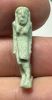 Picture of ANCIENT EGYPT.  BEAUTIFUL COLOR. GRECO - ROMAN - FAIENCE  AMULET OF A MALE FIGURE . 300 B.C - 100 A.D