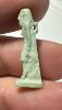Picture of ANCIENT EGYPT.  BEAUTIFUL COLOR. GRECO - ROMAN - FAIENCE  AMULET OF A MALE FIGURE . 300 B.C - 100 A.D