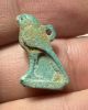 Picture of ANCIENT EGYPT.  BEAUTIFUL COLOR. GRECO - ROMAN - FAIENCE  HORUS AMULET . 300 B.C - 100 A.D