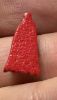 Picture of ANCIENT EGYPT.  VERY RARE RED COLOR. GRECO - ROMAN - FAIENCE LOTUS FLOWER AMULET . 300 B.C - 100 A.D