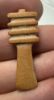 Picture of ANCIENT EGYPT.  BEAUTIFUL COLOR. GRECO - ROMAN - FAIENCE DEJED PILLAR AMULET . 300 B.C - 100 A.D