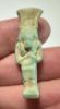 Picture of ANCIENT EGYPT.  BEAUTIFUL COLOR. GRECO - ROMAN - FAIENCE ISIS NURSING HORUS AMULET . 300 B.C - 100 A.D