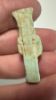 Picture of ANCIENT EGYPT.  BEAUTIFUL COLOR. GRECO - ROMAN - FAIENCE ISIS NURSING HORUS AMULET . 300 B.C - 100 A.D