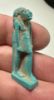 Picture of ANCIENT EGYPT.  BEAUTIFUL COLOR. GRECO - ROMAN - FAIENCE MONKEY ? AMULET . 300 B.C - 100 A.D