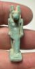 Picture of ANCIENT EGYPT.  BEAUTIFUL COLOR. GRECO - ROMAN - FAIENCE ANUBIS AMULET . 300 B.C - 100 A.D