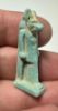Picture of ANCIENT EGYPT.  BEAUTIFUL COLOR. GRECO - ROMAN - FAIENCE ANUBIS AMULET . 300 B.C - 100 A.D