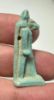 Picture of ANCIENT EGYPT.  BEAUTIFUL COLOR. GRECO - ROMAN - FAIENCE ANUBIS AMULET . 300 B.C - 100 A.D