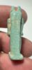 Picture of ANCIENT EGYPT.  BEAUTIFUL COLOR. GRECO - ROMAN - FAIENCE ANUBIS AMULET . 300 B.C - 100 A.D