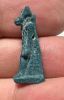 Picture of ANCIENT EGYPT.  VERY NICE COLOR. GRECO - ROMAN - FAIENCE ANUBIS AMULET . 300 B.C - 100 A.D