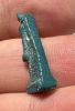 Picture of ANCIENT EGYPT.  VERY NICE COLOR. GRECO - ROMAN - FAIENCE ANUBIS AMULET . 300 B.C - 100 A.D