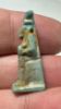 Picture of ANCIENT EGYPT.  BEAUTIFUL COLOR. GRECO - ROMAN - FAIENCE ISIS NURSING HORUS AMULET . 300 B.C - 100 A.D
