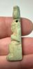 Picture of ANCIENT EGYPT.  BEAUTIFUL COLOR. GRECO - ROMAN - FAIENCE ISIS NURSING HORUS AMULET . 300 B.C - 100 A.D