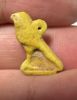 Picture of ANCIENT EGYPT.  BEAUTIFUL COLOR. GRECO - ROMAN - FAIENCE  HORUS AMULET . 300 B.C - 100 A.D