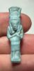 Picture of ANCIENT EGYPT.  BEAUTIFUL COLOR. GRECO - ROMAN - FAIENCE ISIS NURSING HORUS AMULET . 300 B.C - 100 A.D