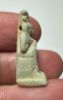 Picture of ANCIENT EGYPT.  BEAUTIFUL COLOR. GRECO - ROMAN - FAIENCE ISIS NURSING HORUS AMULET . 300 B.C - 100 A.D