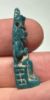 Picture of ANCIENT EGYPT.  BEAUTIFUL COLOR. GRECO - ROMAN - FAIENCE ISIS NURSING HORUS AMULET . 300 B.C - 100 A.D